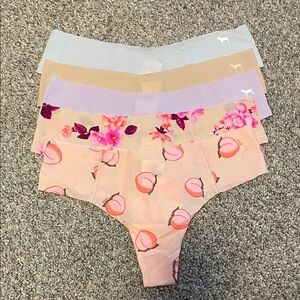 PINK VS No-Show Thongs